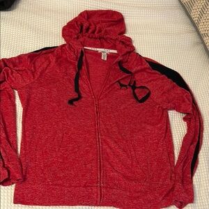 pink VS res zip up hoodie